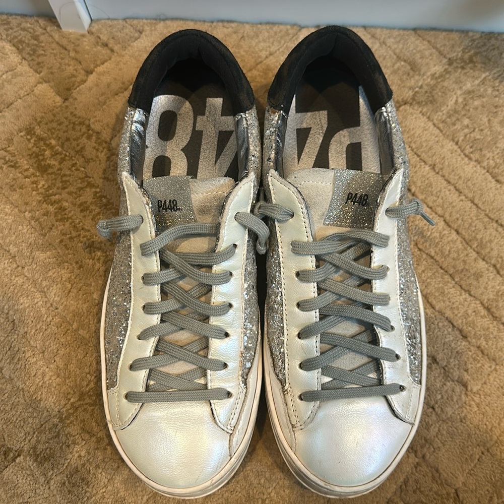 P448 glitter sneakers size 39